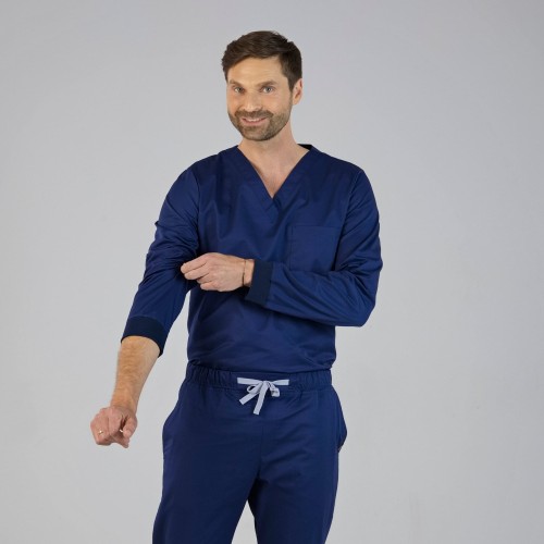 longsleeve medyczny granat.jpg