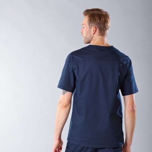 bluza medyczna męska tył