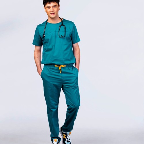 spodnie medyczne męskie